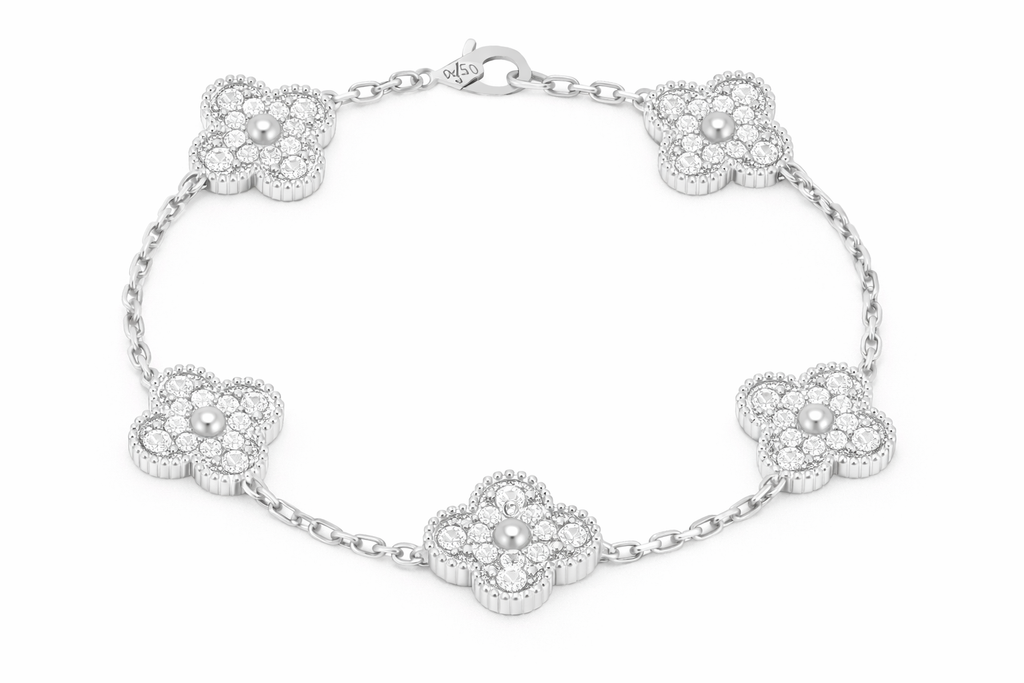 Alpine Weißgold Armband Diamant