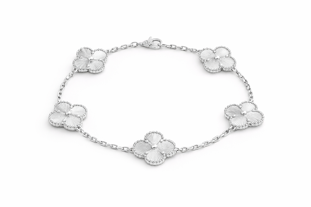 Alpine White Gold Armband