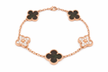 Alpine Rose Gold Armband Brauner Diamant