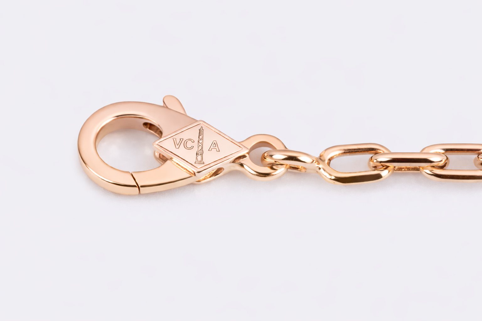 Alpine Roségold-Armband Oyster Full