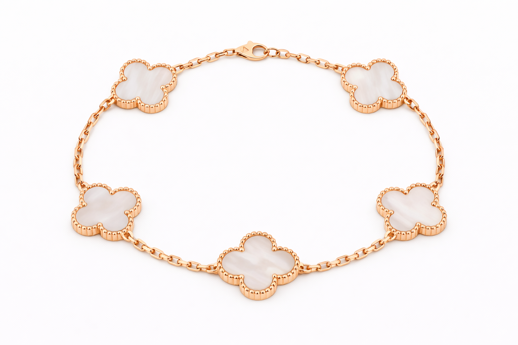 Alpine Roségold-Armband Oyster Full