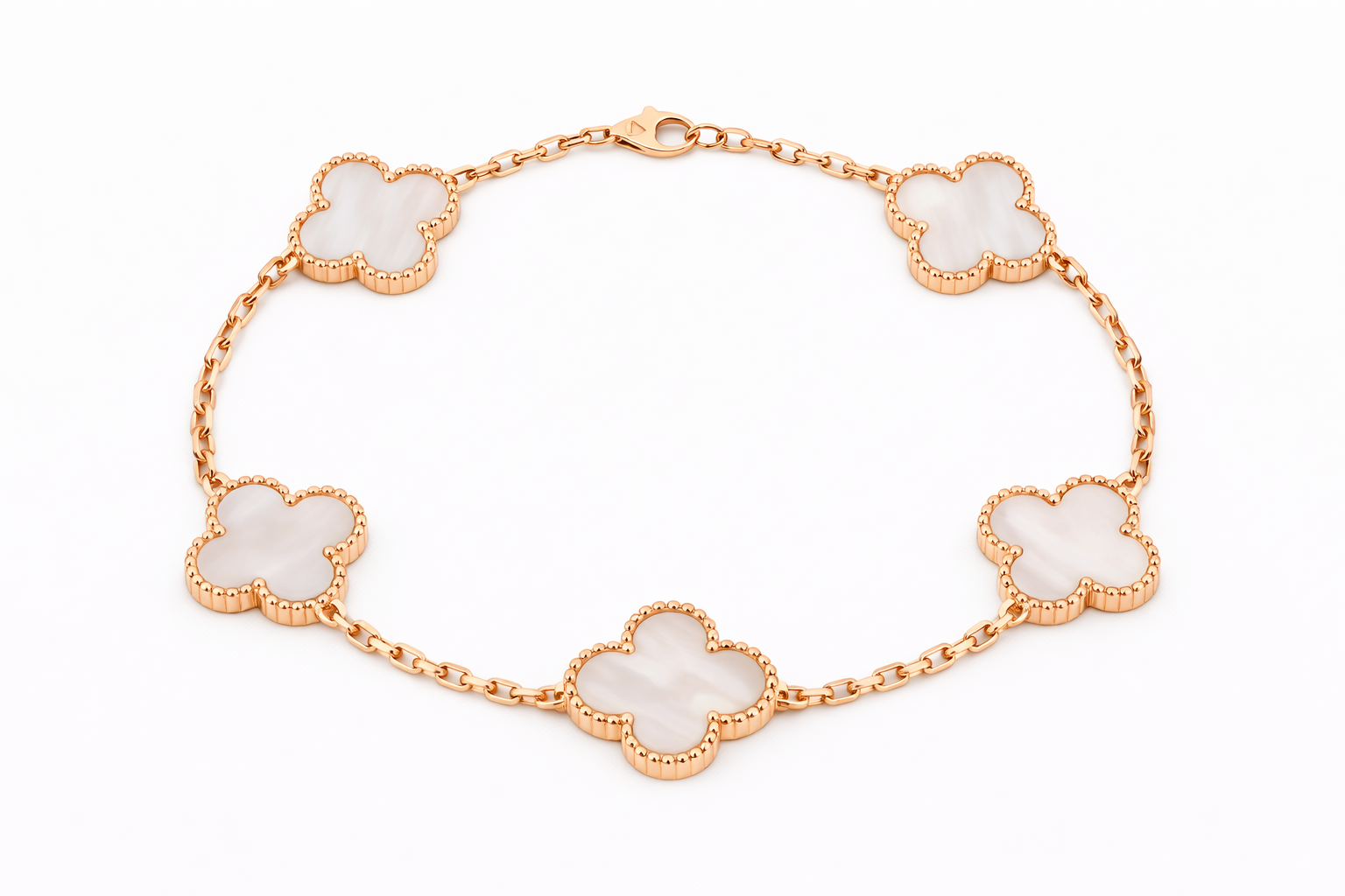 Alpine Roségold-Armband Oyster Full