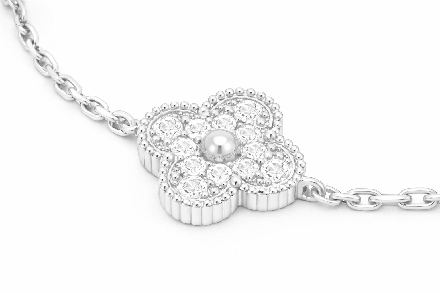 Alpine Weißgold Armband Diamant